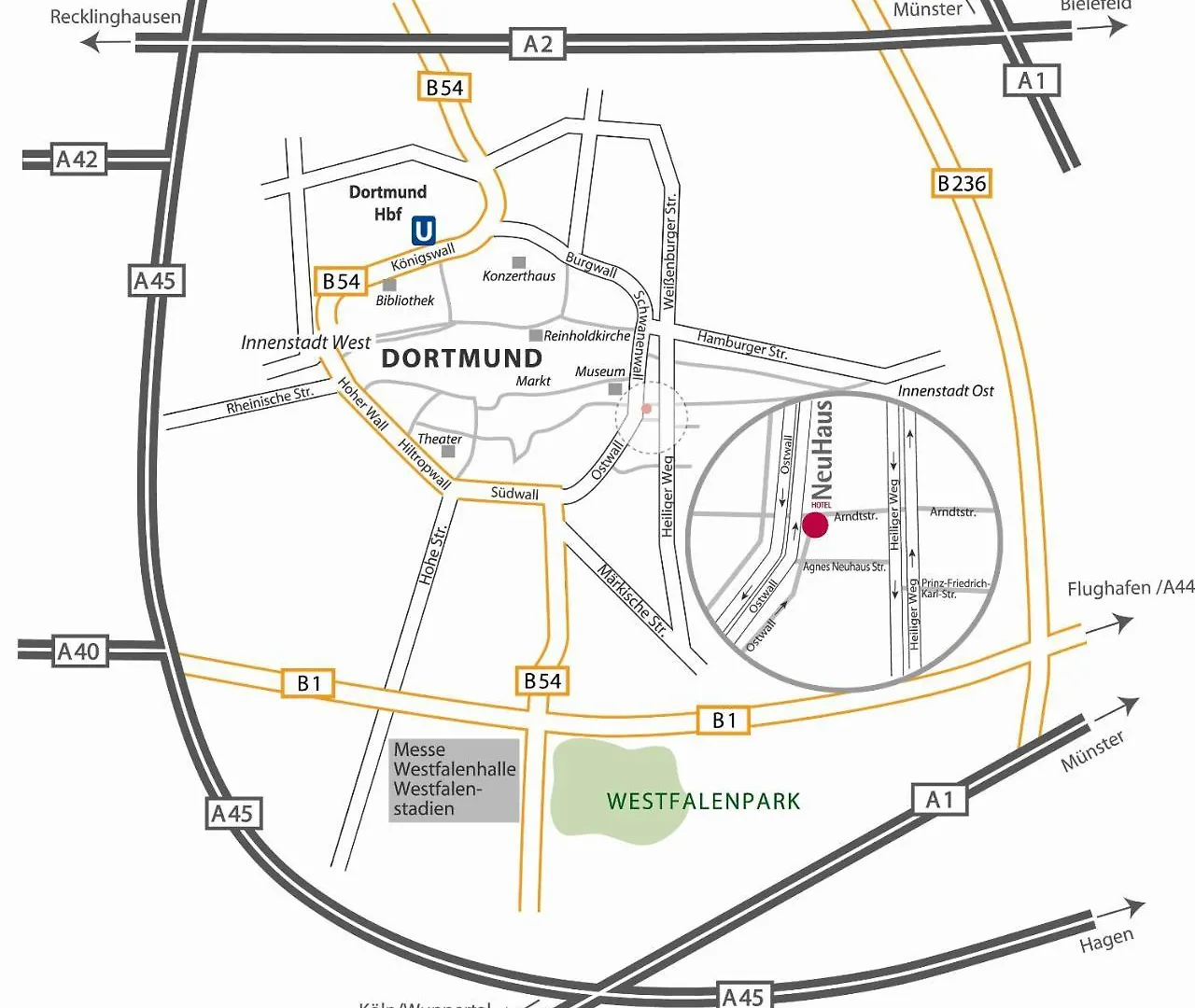 ***  Hotel Neuhaus Дортмунд Германия
